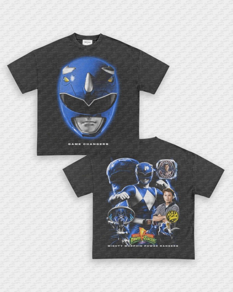BLUE RANGER V3 TEE - [DS] - WINS™ GAME CHANGERS TEE - WINS LA