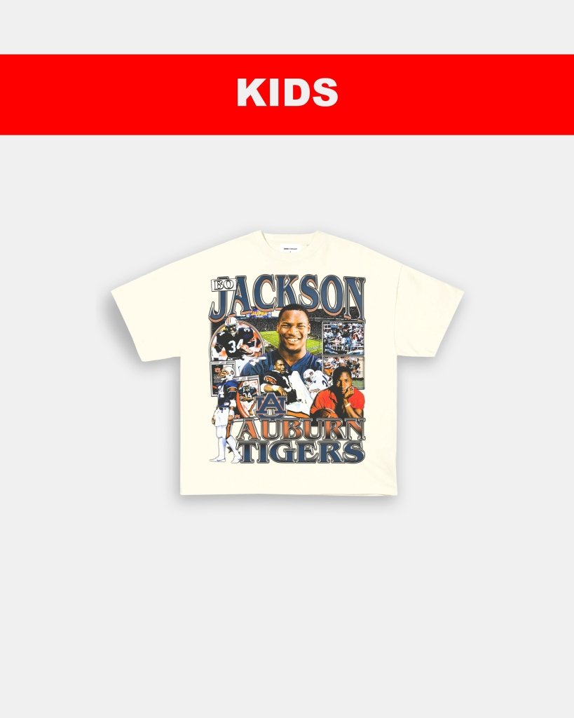 BO JACKSON - AUBURN - KIDS TEE - WINS™ GAME CHANGERS TEE - WINS LA