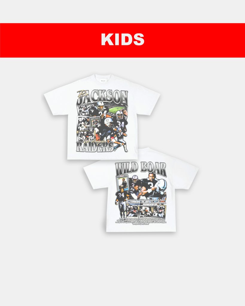 BO JACKSON - KIDS TEE [DS] - WINS™ GAME CHANGERS TEE - WINS LA