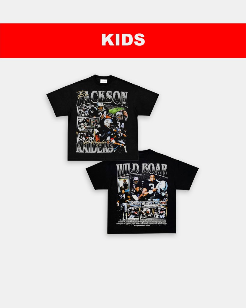 BO JACKSON - KIDS TEE [DS] - WINS™ GAME CHANGERS TEE - WINS LA