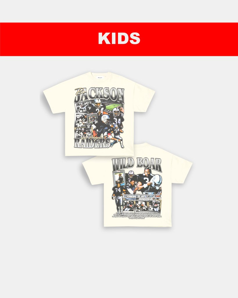 BO JACKSON - KIDS TEE [DS] - WINS™ GAME CHANGERS TEE - WINS LA