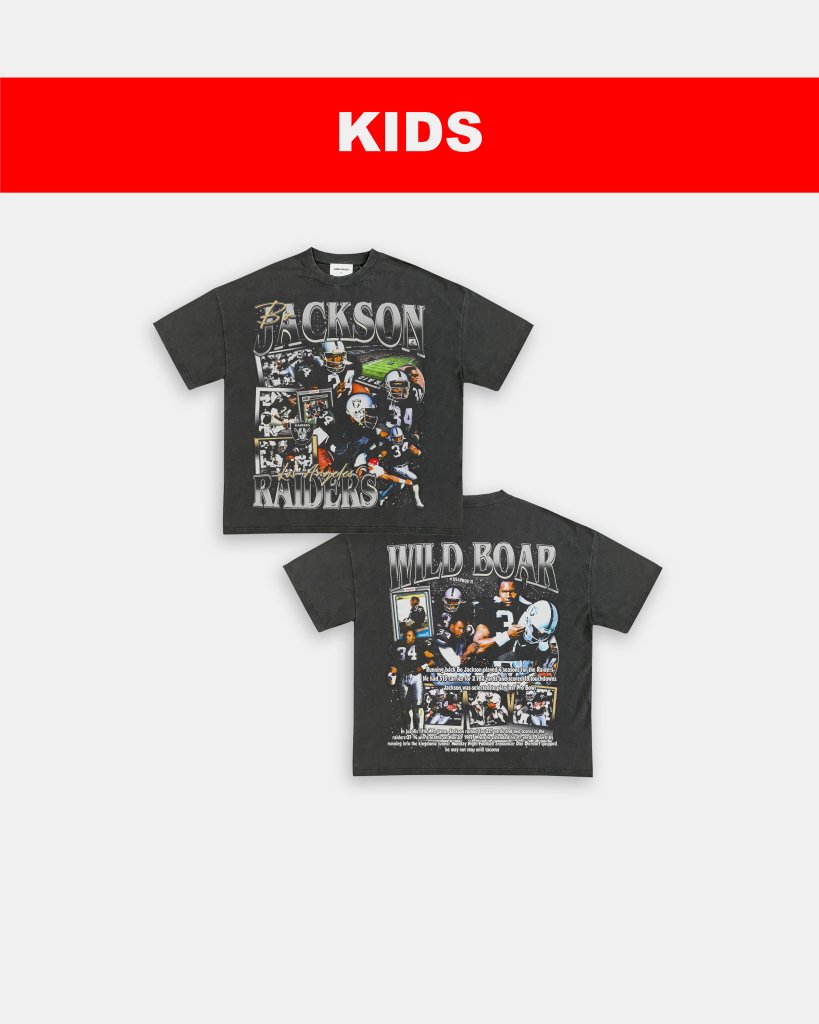 BO JACKSON - KIDS TEE [DS] - WINS™ GAME CHANGERS TEE - WINS LA