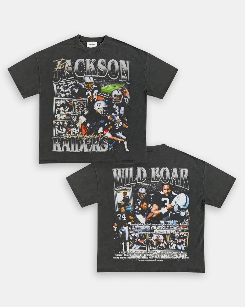 BO JACKSON TEE - [DS] - WINS™ GAME CHANGERS TEE - WINS LA