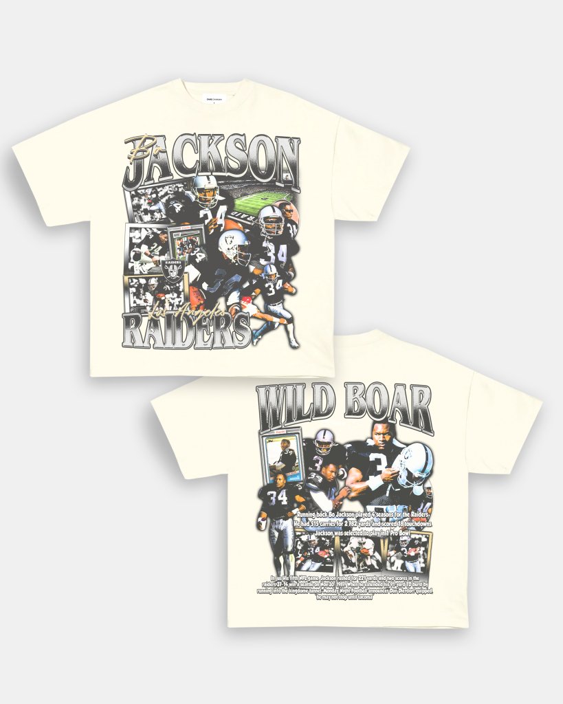 BO JACKSON TEE - [DS] - WINS™ GAME CHANGERS TEE - WINS LA