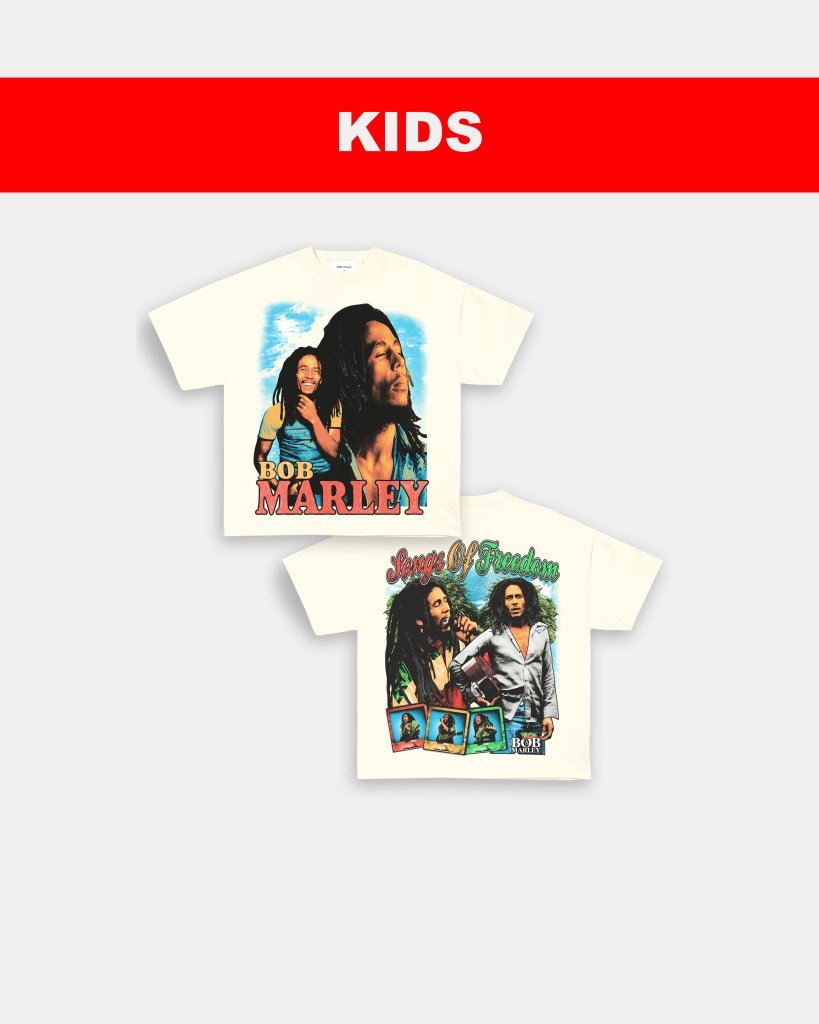 BOB MARLEY - KIDS TEE - [DS] - WINS™ GAME CHANGERS TEE - WINS LA