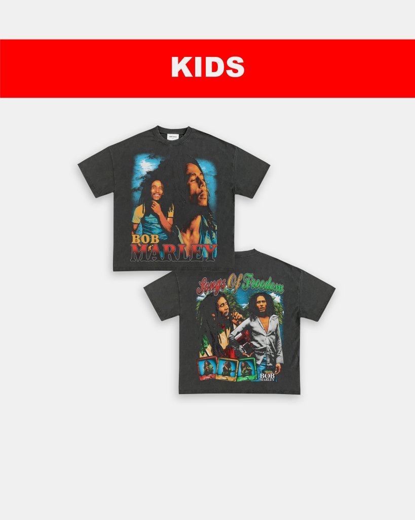 BOB MARLEY - KIDS TEE - [DS] - WINS™ GAME CHANGERS TEE - WINS LA