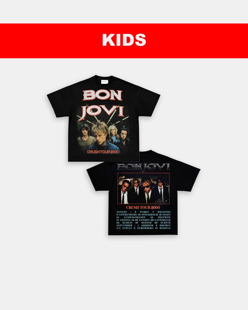 BON JOVI CRUSH TOUR - KIDS TEE - [DS] - WINS™ GAME CHANGERS TEE - WINS LA