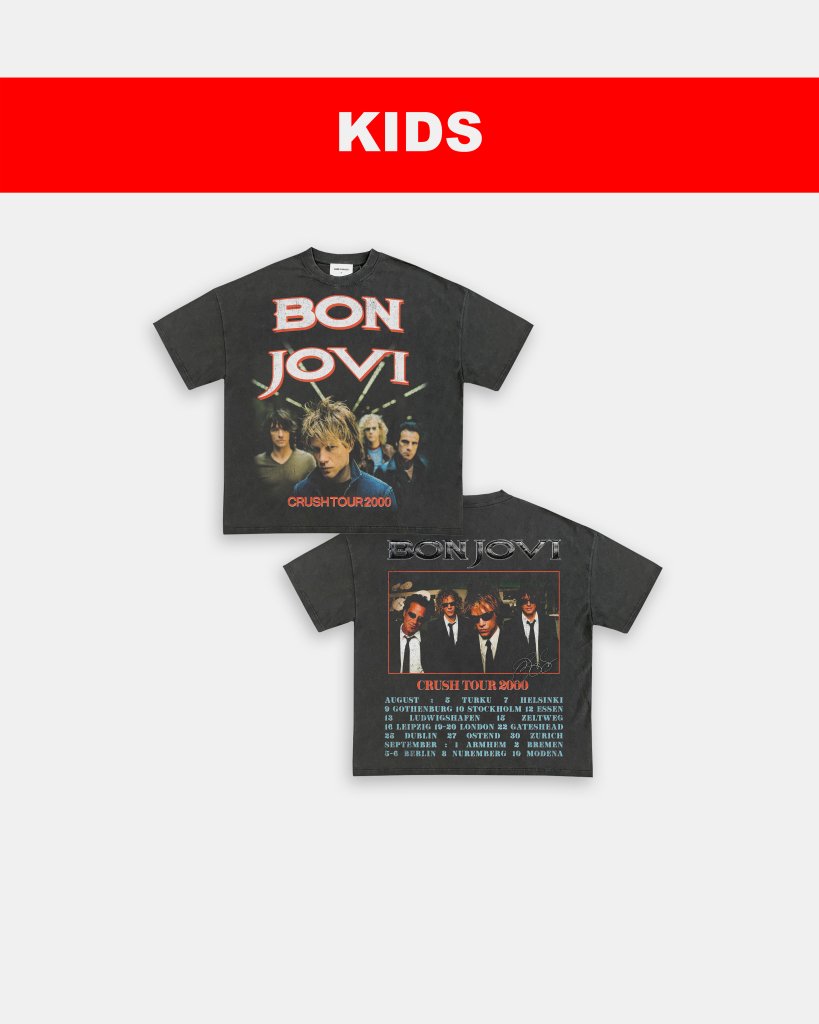 BON JOVI CRUSH TOUR - KIDS TEE - [DS] - WINS™ GAME CHANGERS TEE - WINS LA