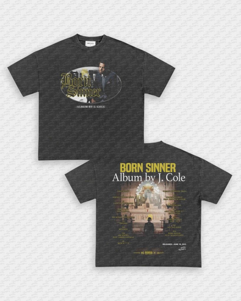 BORN SINNER TEE - [DS] - WINS™ GAME CHANGERS TEE - WINS LA