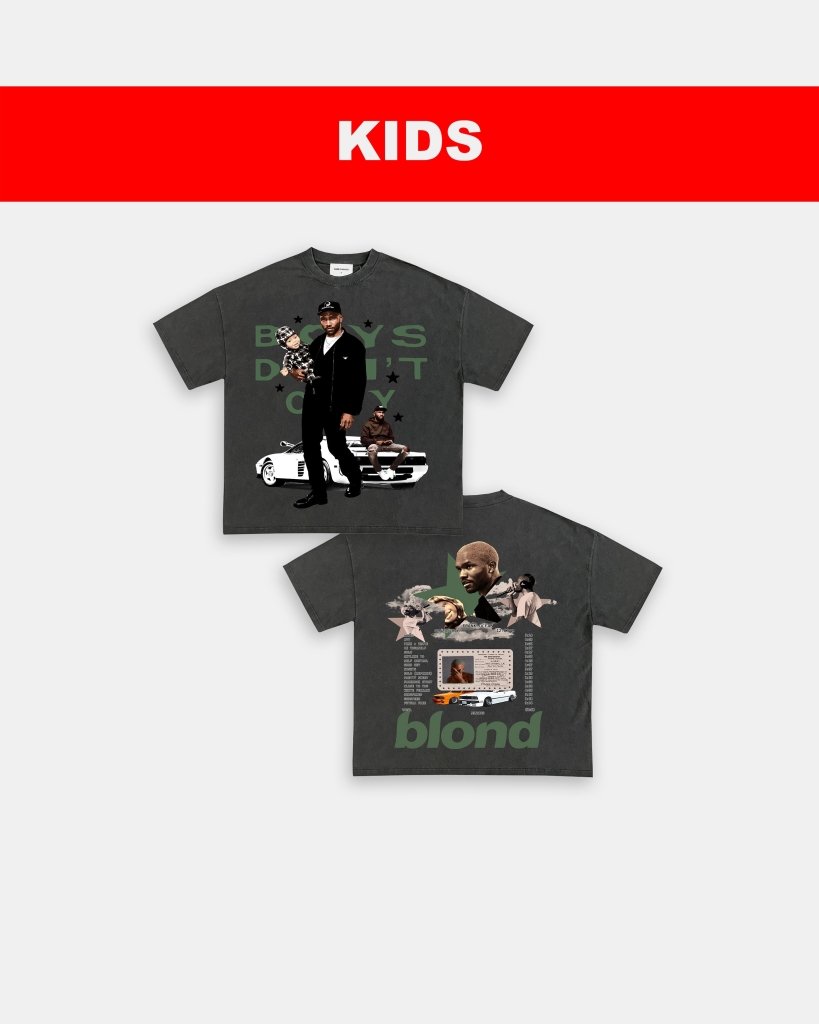 BOYS DONT CRY - KIDS TEE - [DS] - WINS™ GAME CHANGERS TEE - WINS LA