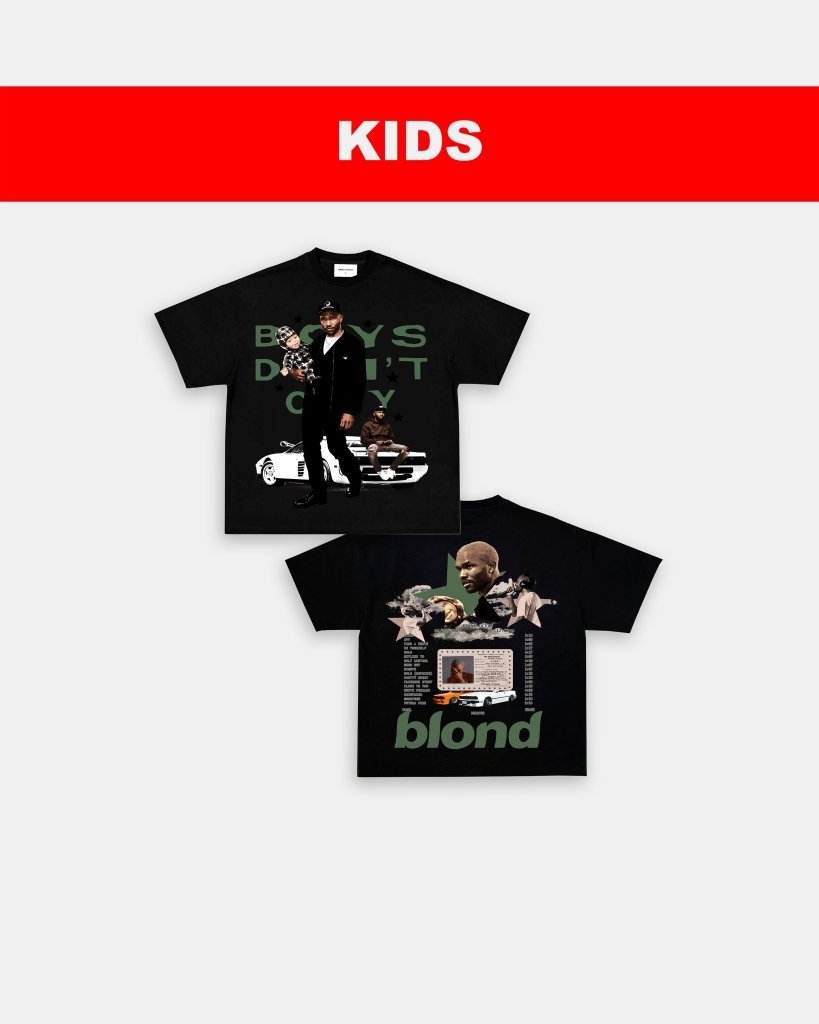 BOYS DONT CRY - KIDS TEE - [DS] - WINS™ GAME CHANGERS TEE - WINS LA