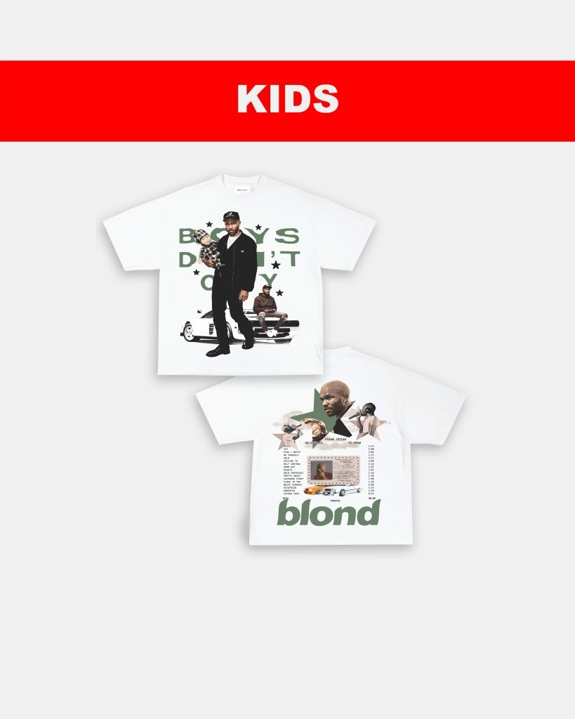 BOYS DONT CRY - KIDS TEE - [DS] - WINS™ GAME CHANGERS TEE - WINS LA