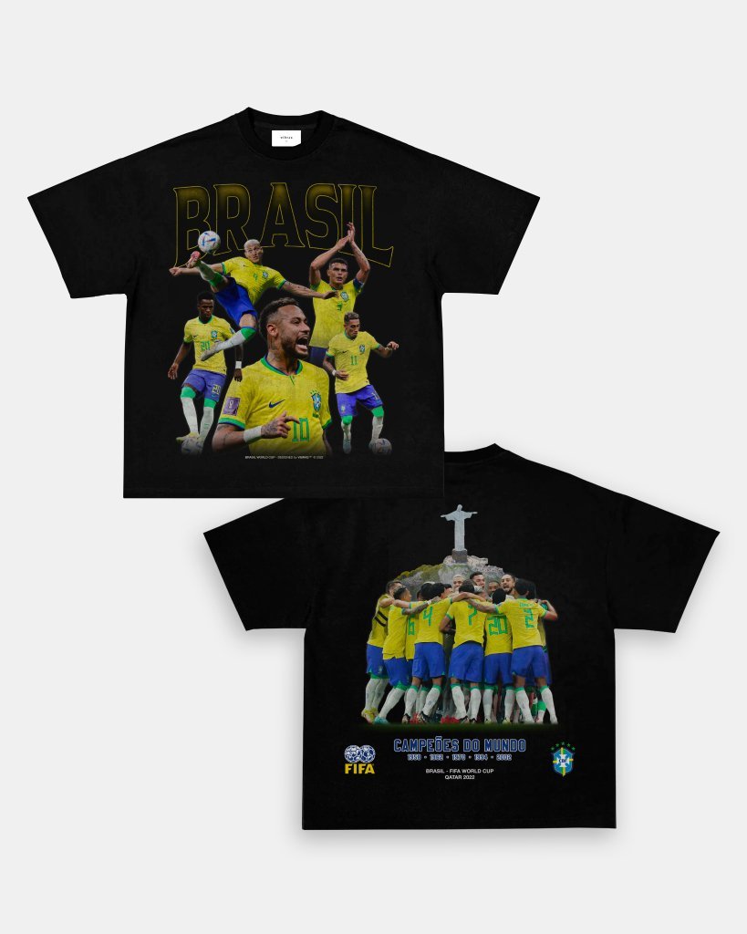 BRASIL WORLD CUP TEE (V2) - [DS] - WINS™ GAME CHANGERS TEE - WINS LA