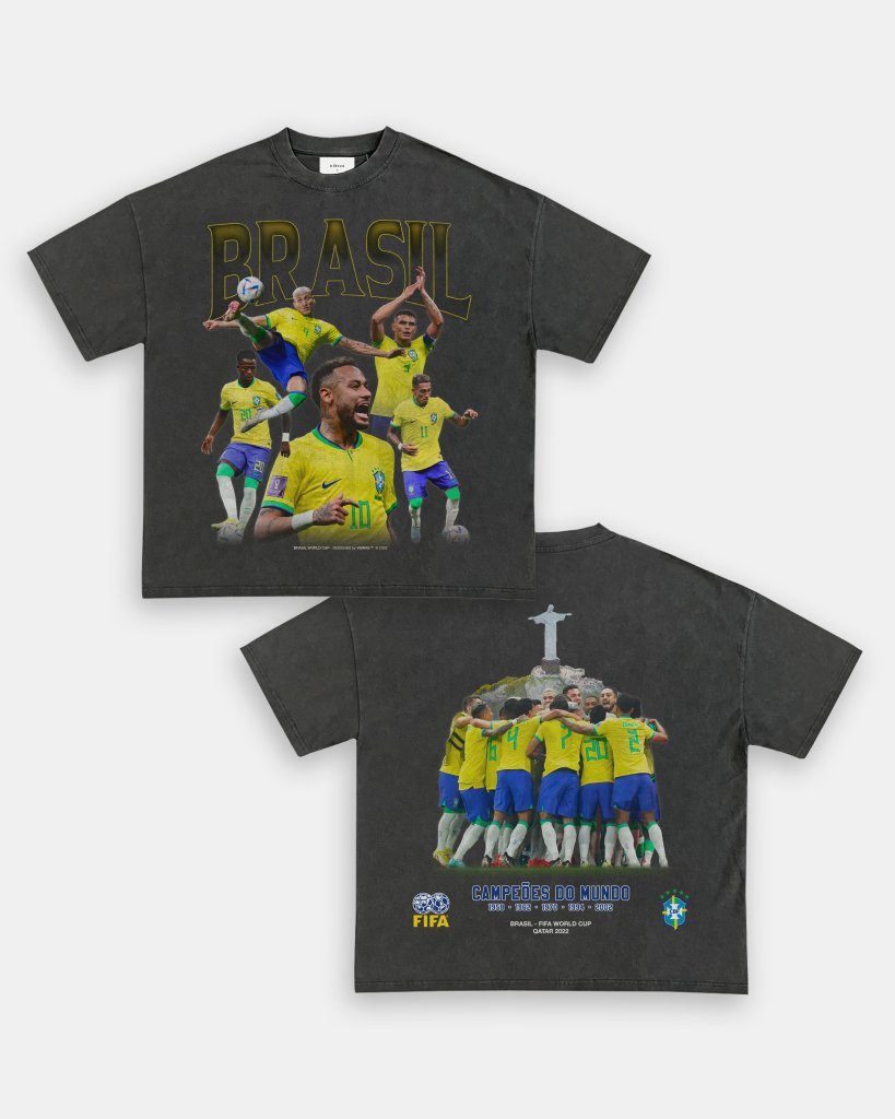 BRASIL WORLD CUP TEE (V2) - [DS] - WINS™ GAME CHANGERS TEE - WINS LA