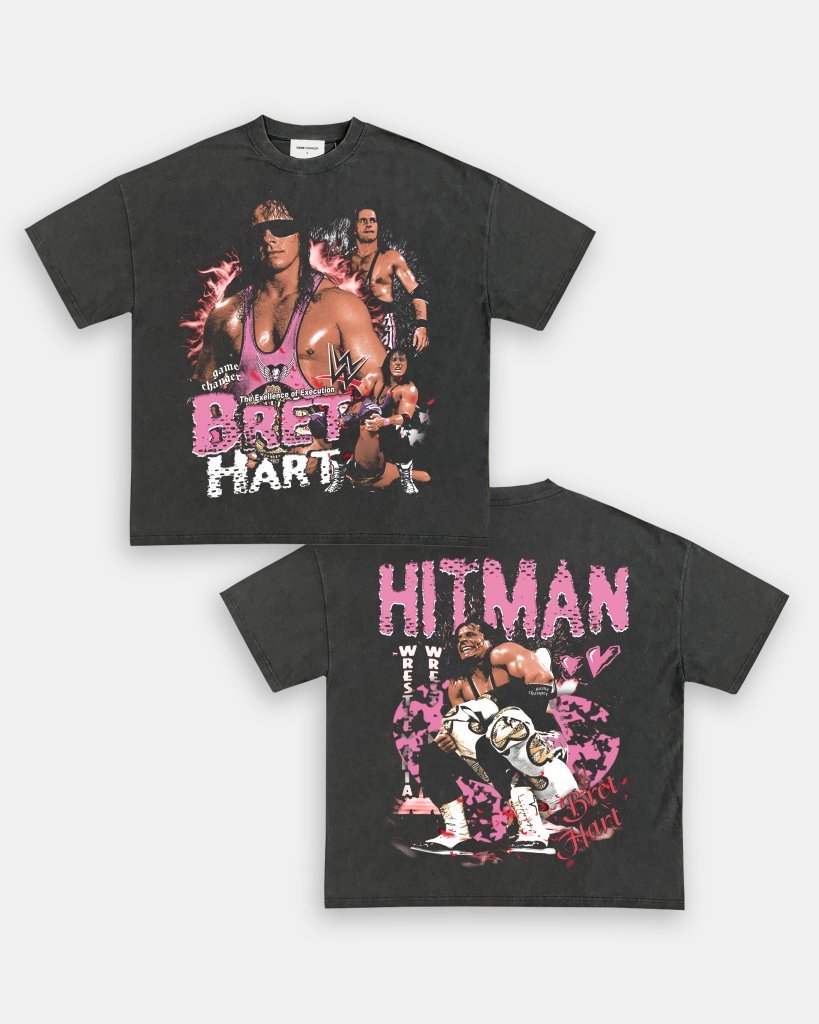 BRET HART V2 TEE - [DS] - WINS™ GAME CHANGERS TEE - WINS LA