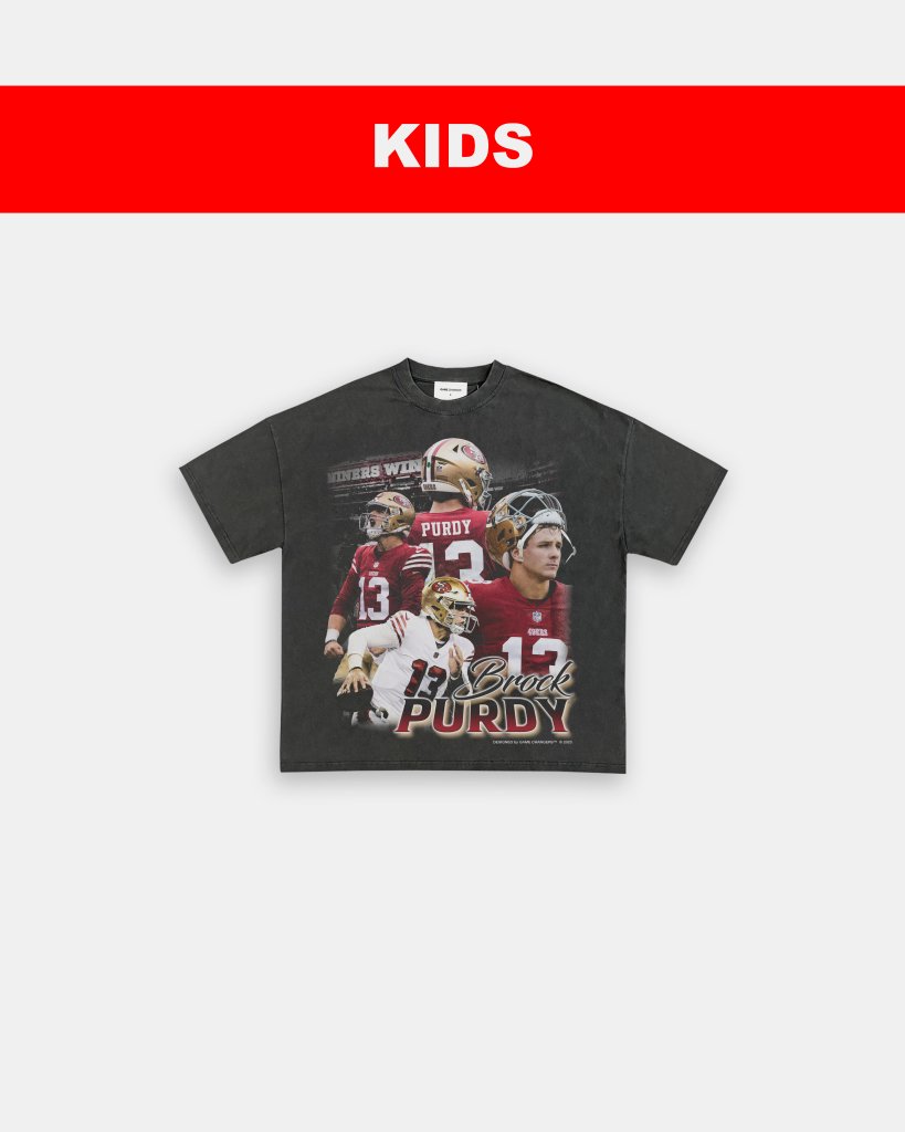 BROCK PURDY - KIDS TEE - WINS™ GAME CHANGERS TEE - WINS LA