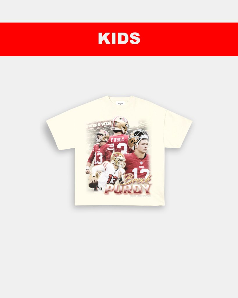 BROCK PURDY - KIDS TEE - WINS™ GAME CHANGERS TEE - WINS LA