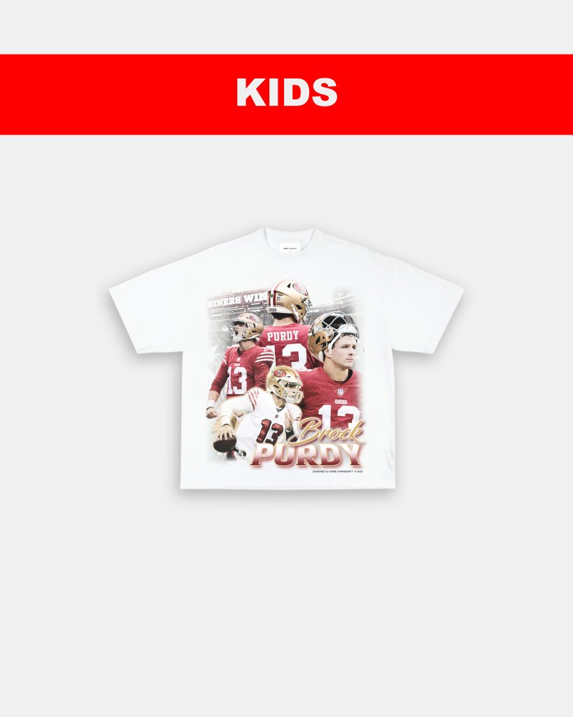 BROCK PURDY - KIDS TEE - WINS™ GAME CHANGERS TEE - WINS LA