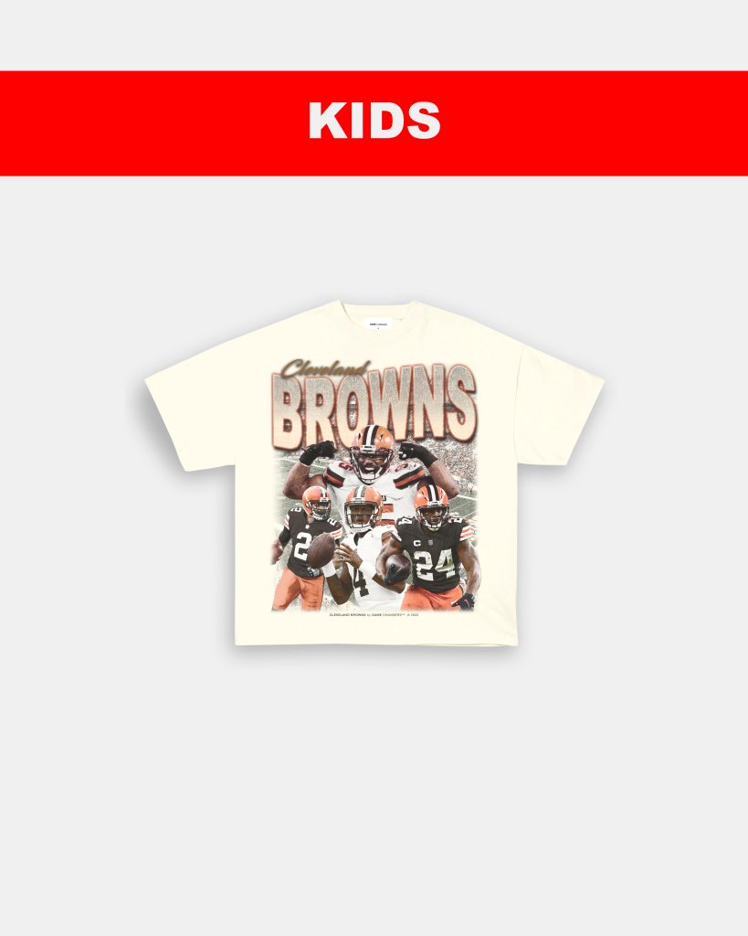 BROWNS - KIDS TEE - WINS™ GAME CHANGERS TEE - WINS LA