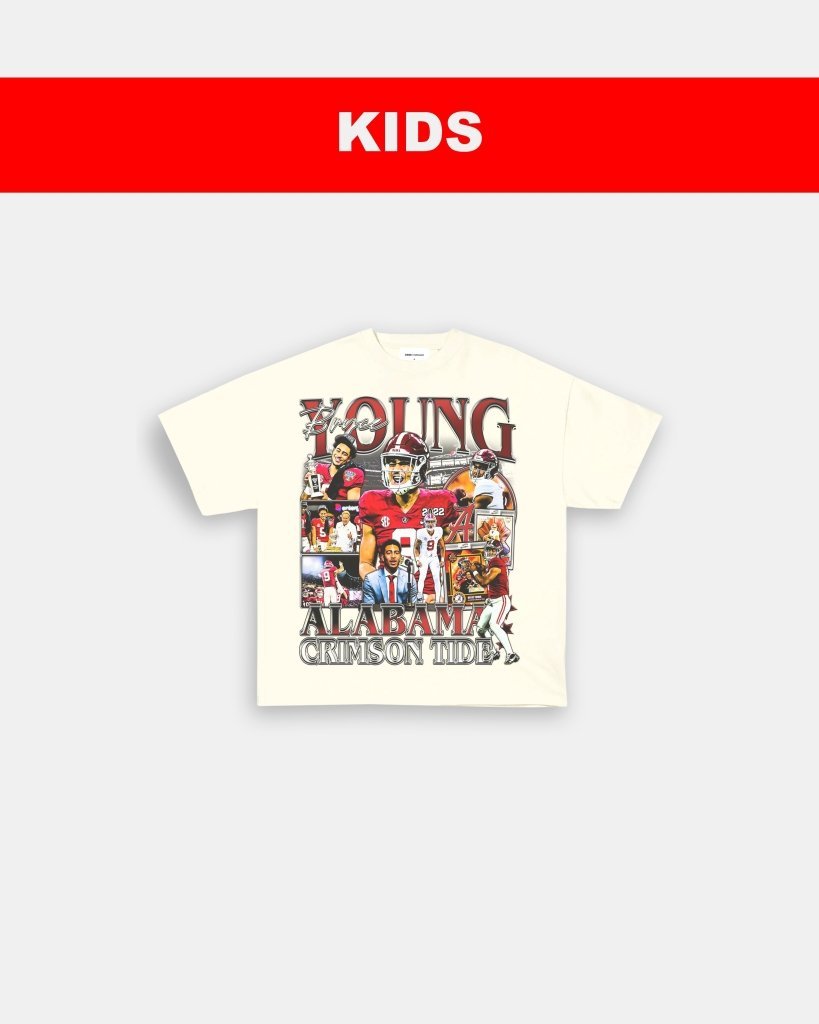 BRYCE YOUNG - ALABAMA - KIDS TEE - WINS™ GAME CHANGERS TEE - WINS LA