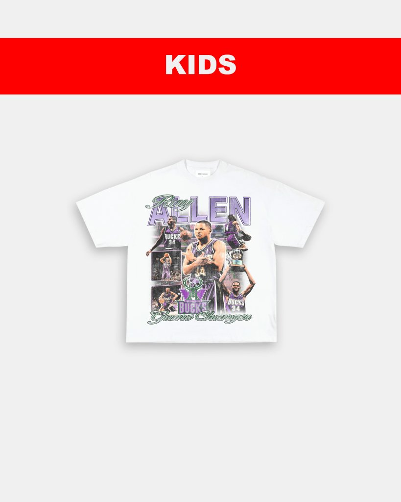 BUCKS RAY ALLEN - KIDS TEE - WINS™ GAME CHANGERS TEE - WINS LA