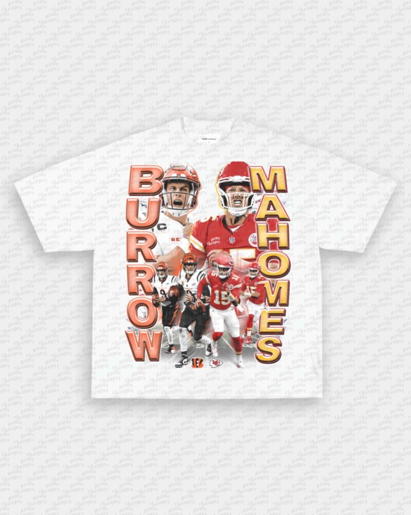 BURROW VS MAHOMES TEE - WINS™ GAME CHANGERS TEE - WINS LA