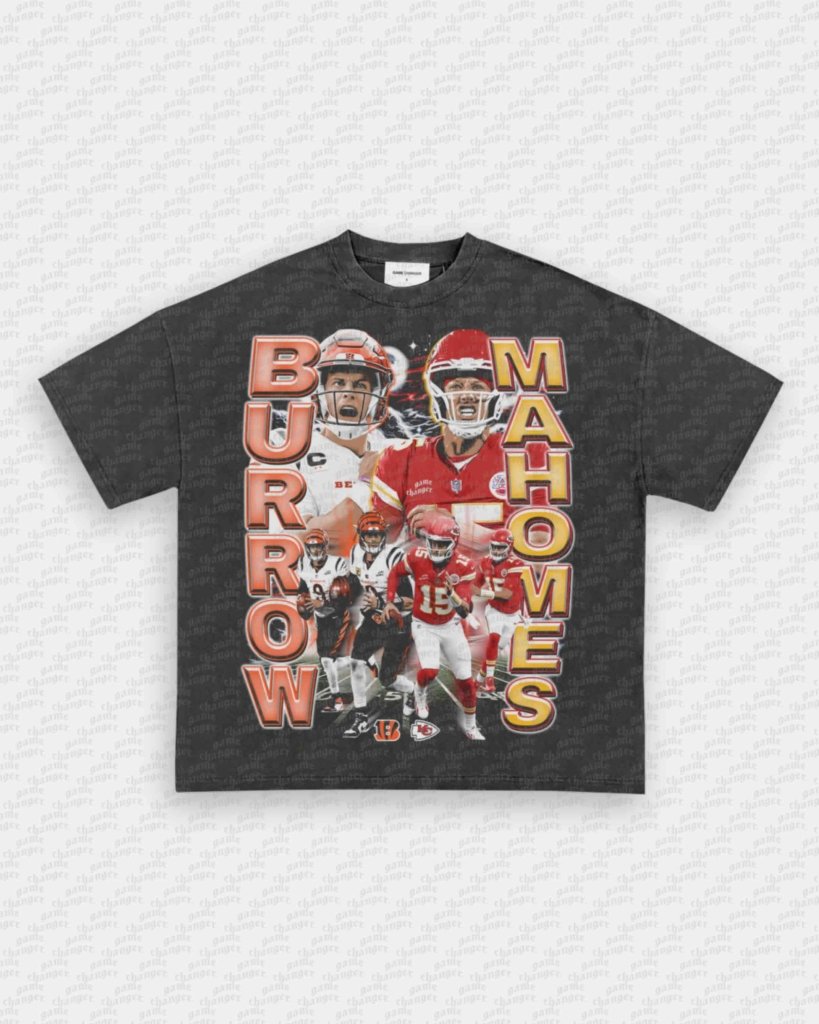 BURROW VS MAHOMES TEE - WINS™ GAME CHANGERS TEE - WINS LA