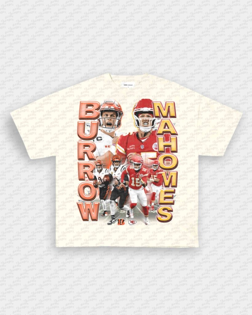 BURROW VS MAHOMES TEE - WINS™ GAME CHANGERS TEE - WINS LA