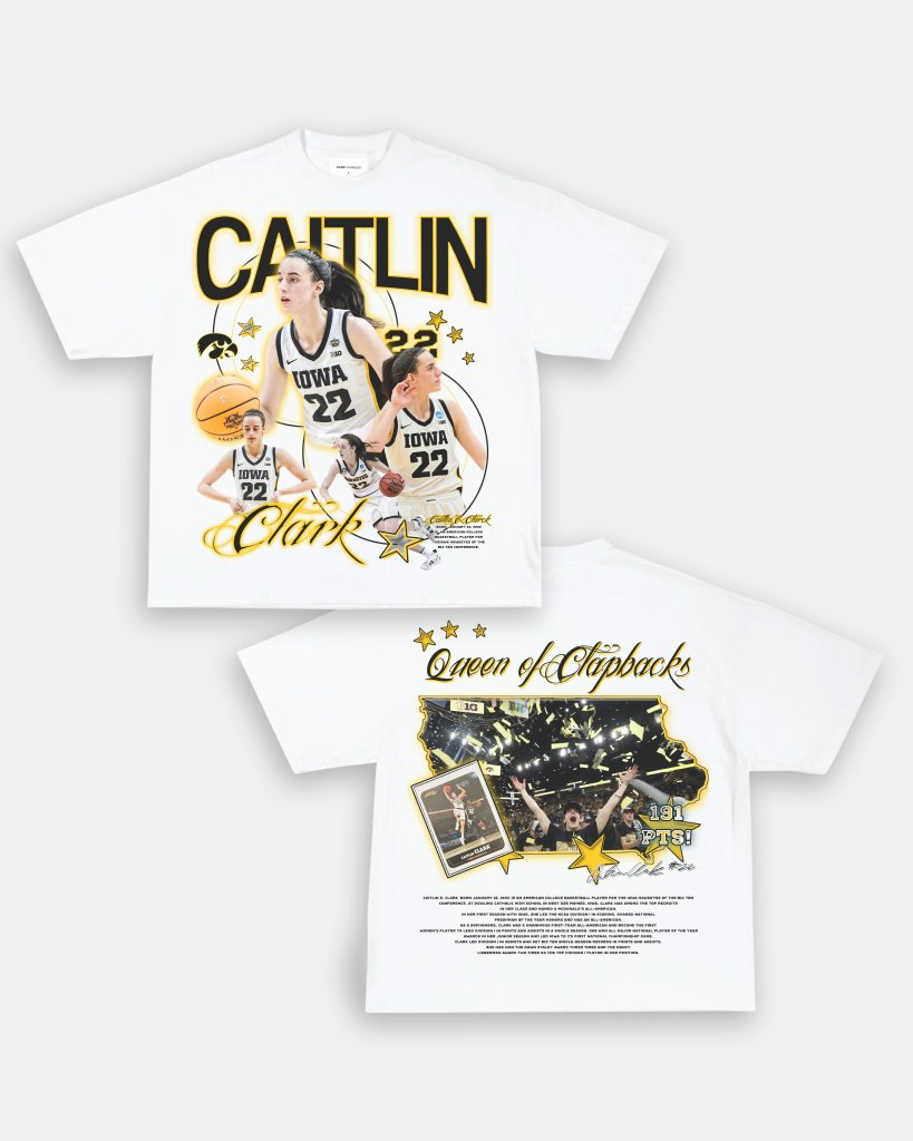 CAITLIN CLARK TEE - [DS] - WINS™ GAME CHANGERS TEE - WINS LA