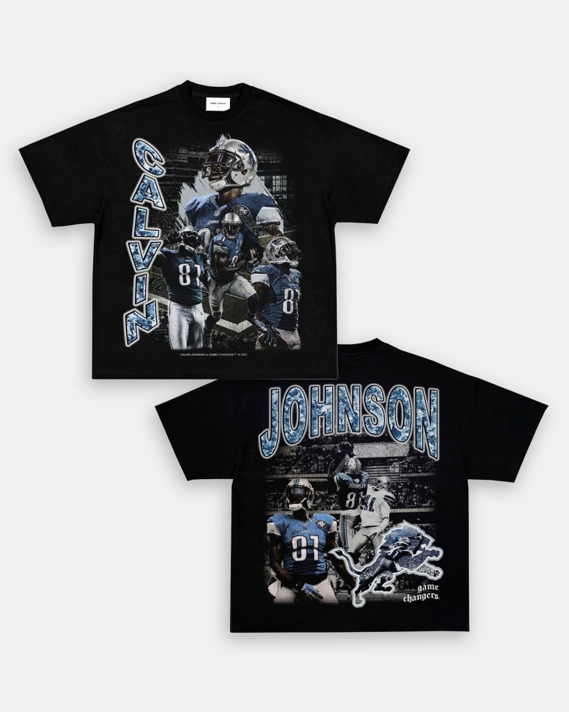 CALVIN JOHNSON TEE - [DS] - WINS™ GAME CHANGERS TEE - WINS LA