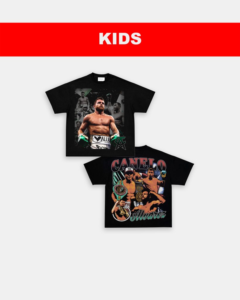 CANELO ALVAREZ - KIDS TEE - [DS] - WINS™ GAME CHANGERS TEE - WINS LA