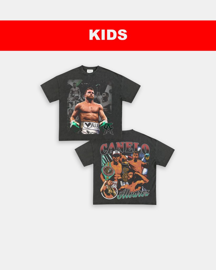 CANELO ALVAREZ - KIDS TEE - [DS] - WINS™ GAME CHANGERS TEE - WINS LA