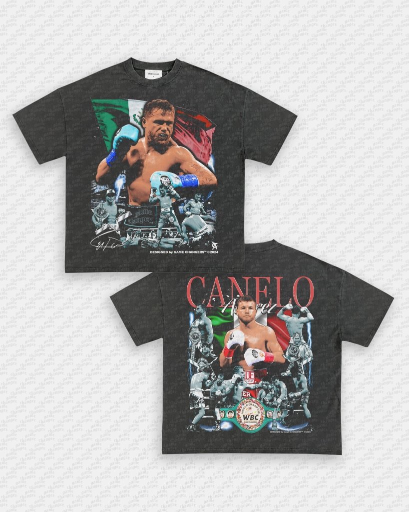 CANELO V2 TEE - [DS] - WINS™ GAME CHANGERS TEE - WINS LA