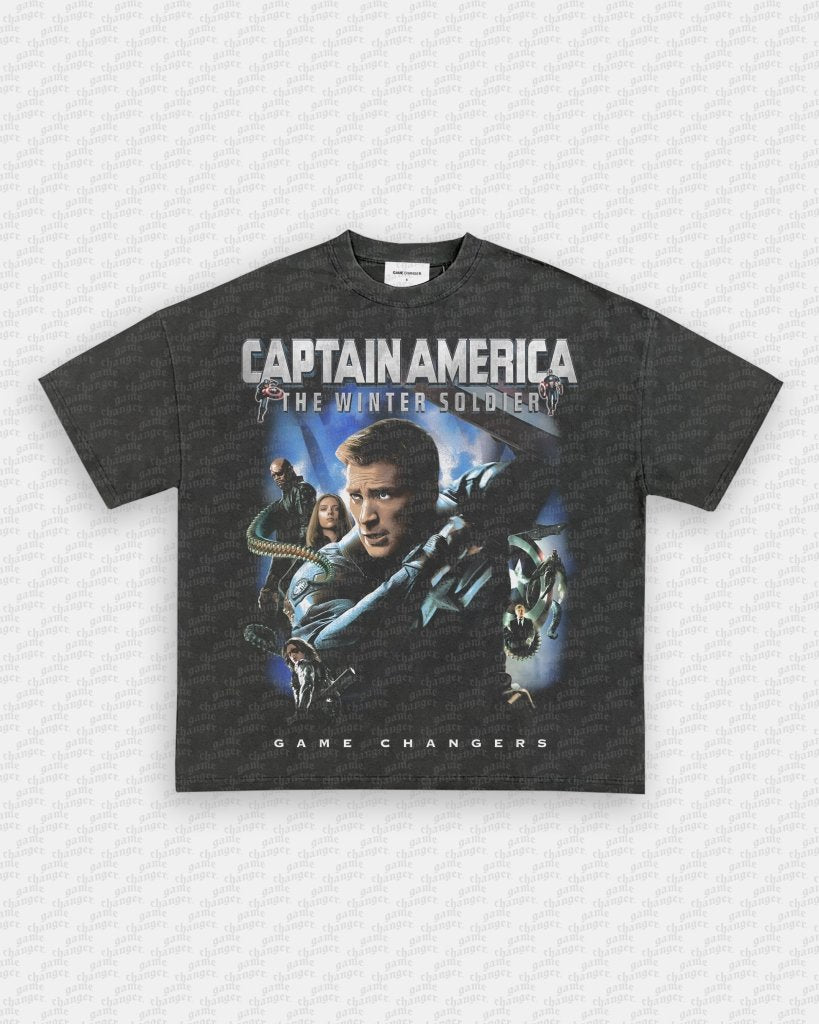 CAPTAIN AMERICA TWS V2 TEE - WINS™ GAME CHANGERS TEE - WINS LA