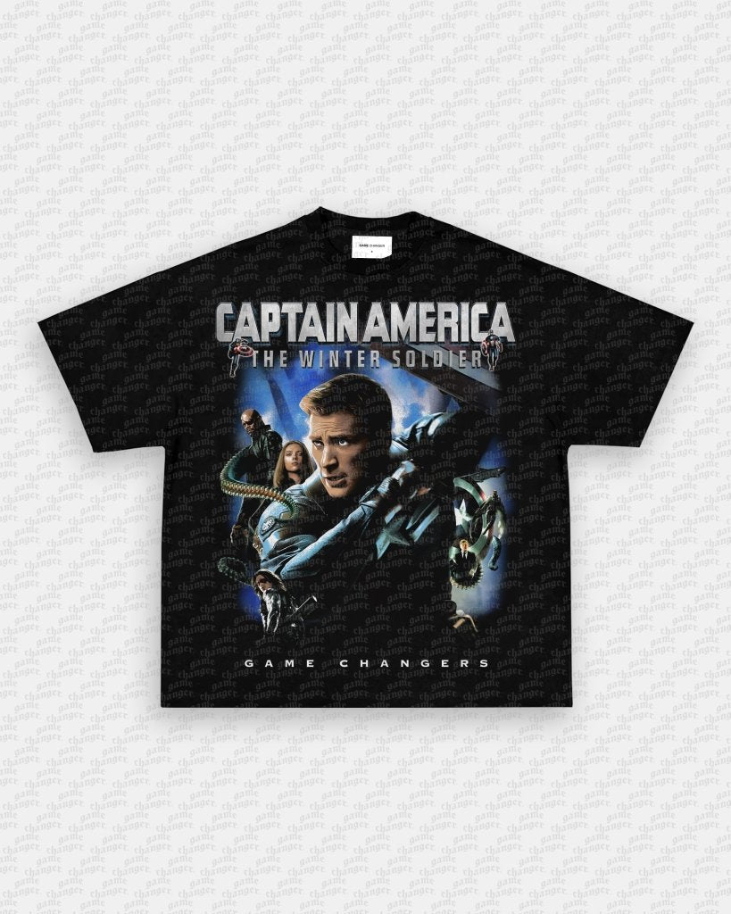 CAPTAIN AMERICA TWS V2 TEE - WINS™ GAME CHANGERS TEE - WINS LA