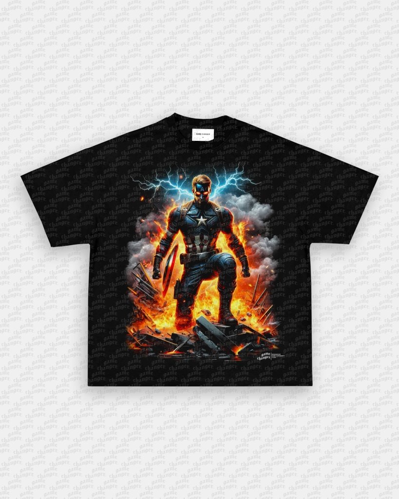 CAPTAIN AMERICA V2 TEE - WINS™ GAME CHANGERS TEE - WINS LA