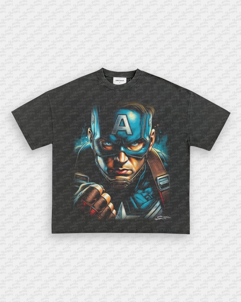 CAPTAIN AMERICA V4 TEE - WINS™ GAME CHANGERS TEE - WINS LA