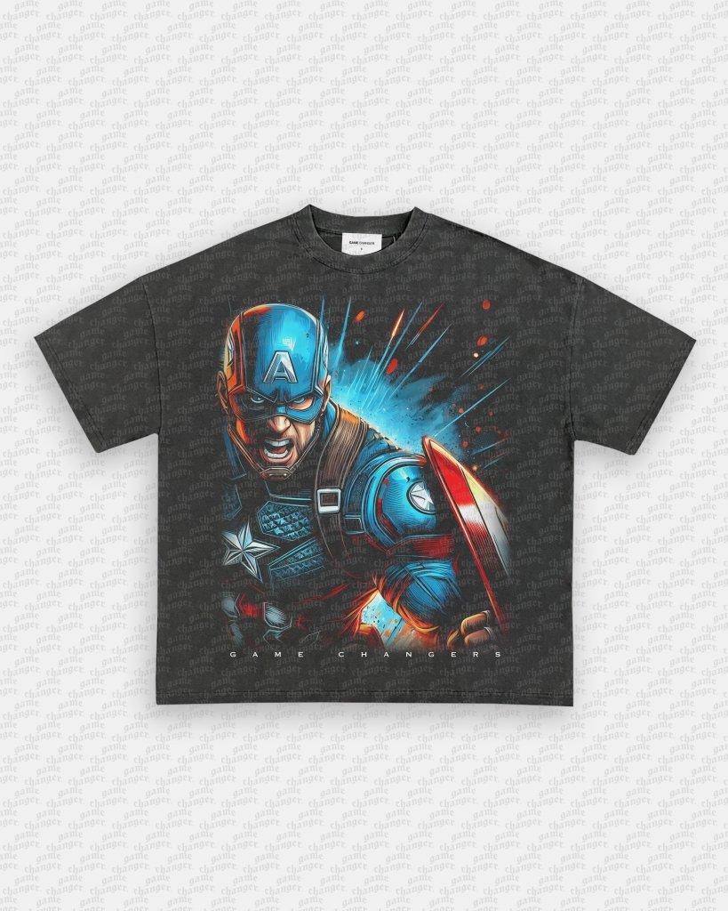 CAPTAIN AMERICA V5 TEE - WINS™ GAME CHANGERS TEE - WINS LA