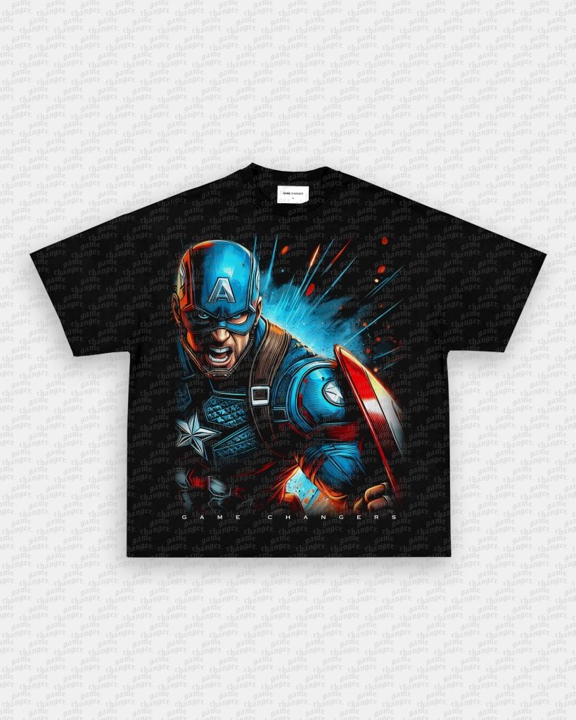 CAPTAIN AMERICA V5 TEE - WINS™ GAME CHANGERS TEE - WINS LA