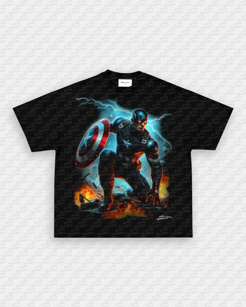 CAPTAIN AMERICA V6 TEE - WINS™ GAME CHANGERS TEE - WINS LA