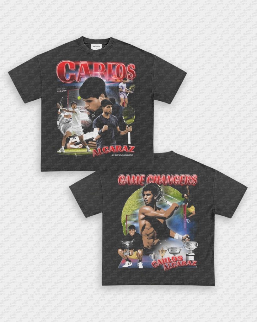 CARLOS ALCARAZ TEE - [DS] - WINS™ GAME CHANGERS TEE - WINS LA