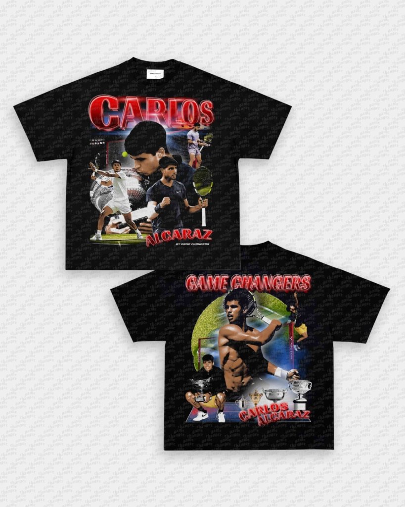 CARLOS ALCARAZ TEE - [DS] - WINS™ GAME CHANGERS TEE - WINS LA