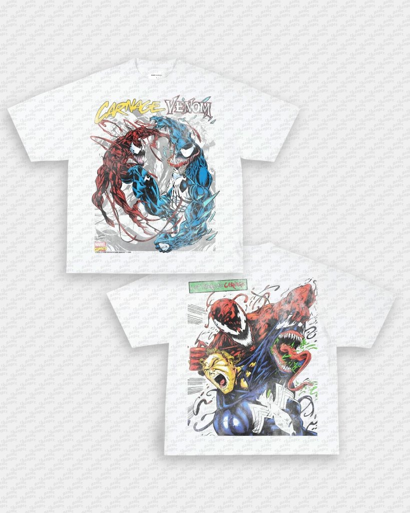 CARNAGE VS VENOM TEE - [DS] - WINS™ GAME CHANGERS TEE - WINS LA