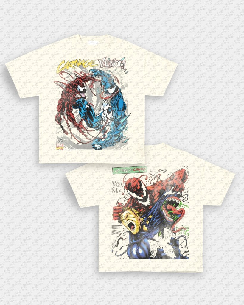 CARNAGE VS VENOM TEE - [DS] - WINS™ GAME CHANGERS TEE - WINS LA