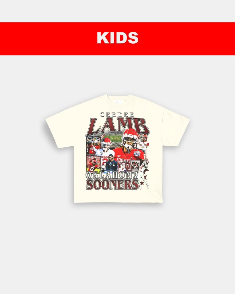 CEEDEE LAMB - OKLAHOMA - KIDS TEE - WINS™ GAME CHANGERS TEE - WINS LA