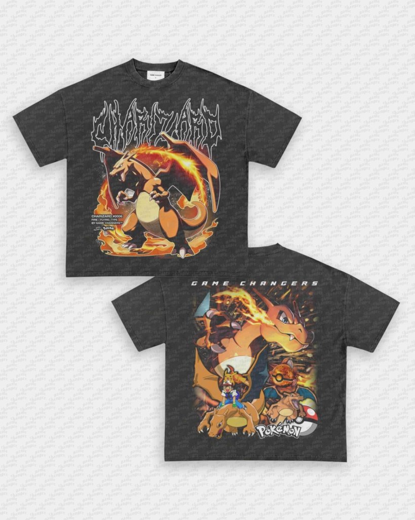 CHARIZARD TEE - [DS] - WINS™ GAME CHANGERS TEE - WINS LA