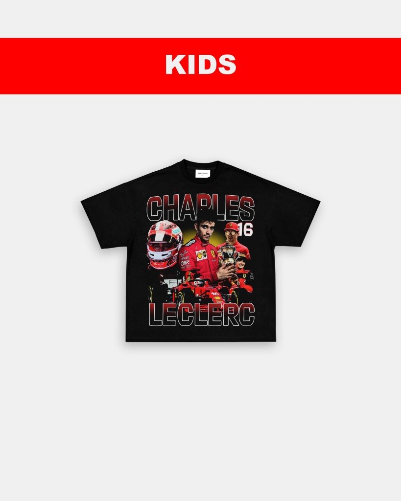 CHARLES LECLERC - KIDS TEE - WINS™ GAME CHANGERS TEE - WINS LA