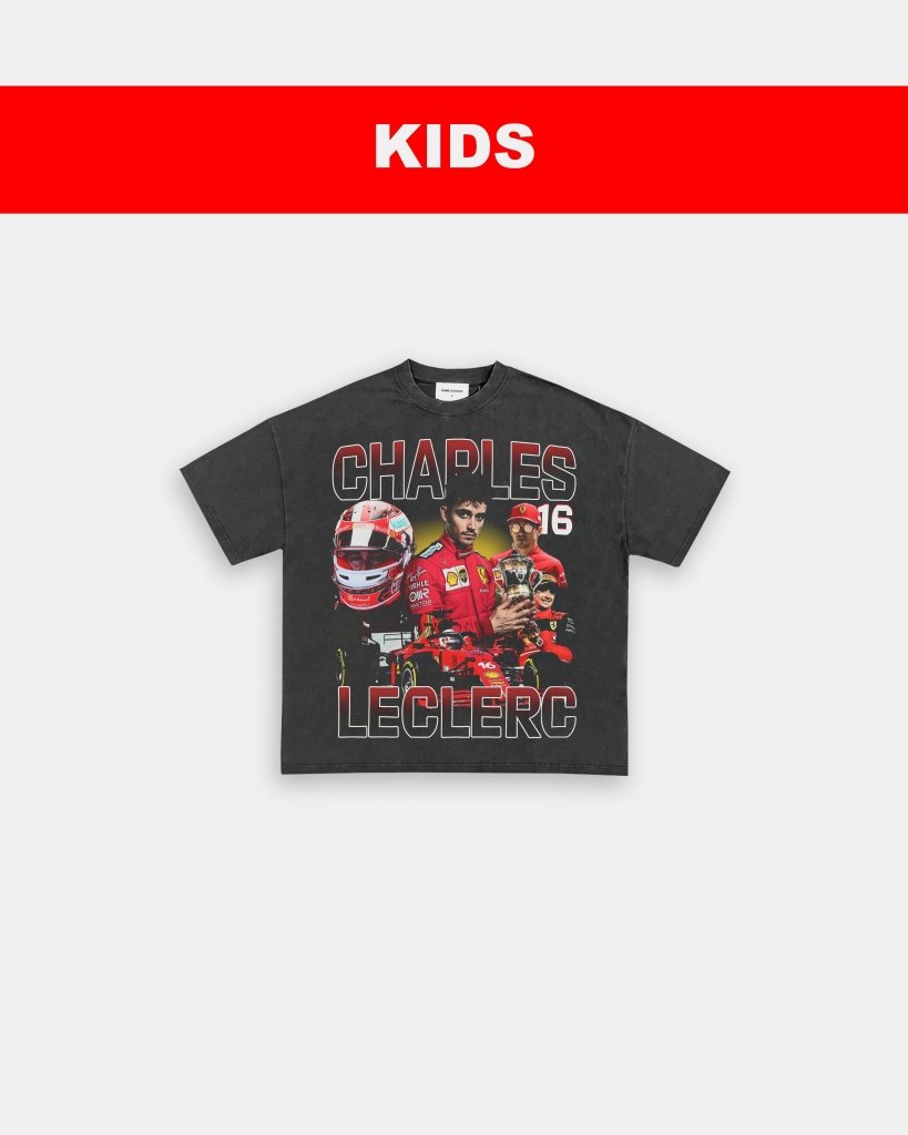 CHARLES LECLERC - KIDS TEE - WINS™ GAME CHANGERS TEE - WINS LA