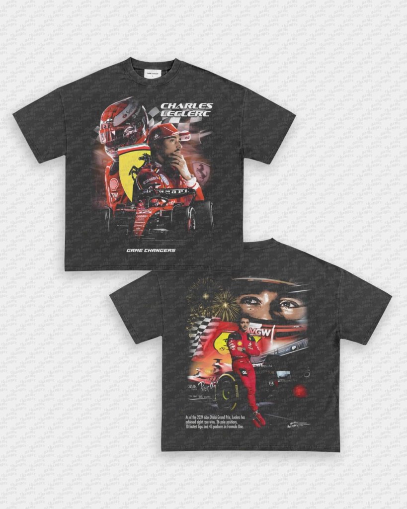 CHARLES LECLERC V3 TEE - [DS] - WINS™ GAME CHANGERS TEE - WINS LA