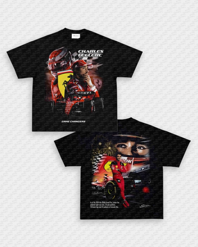 CHARLES LECLERC V3 TEE - [DS] - WINS™ GAME CHANGERS TEE - WINS LA